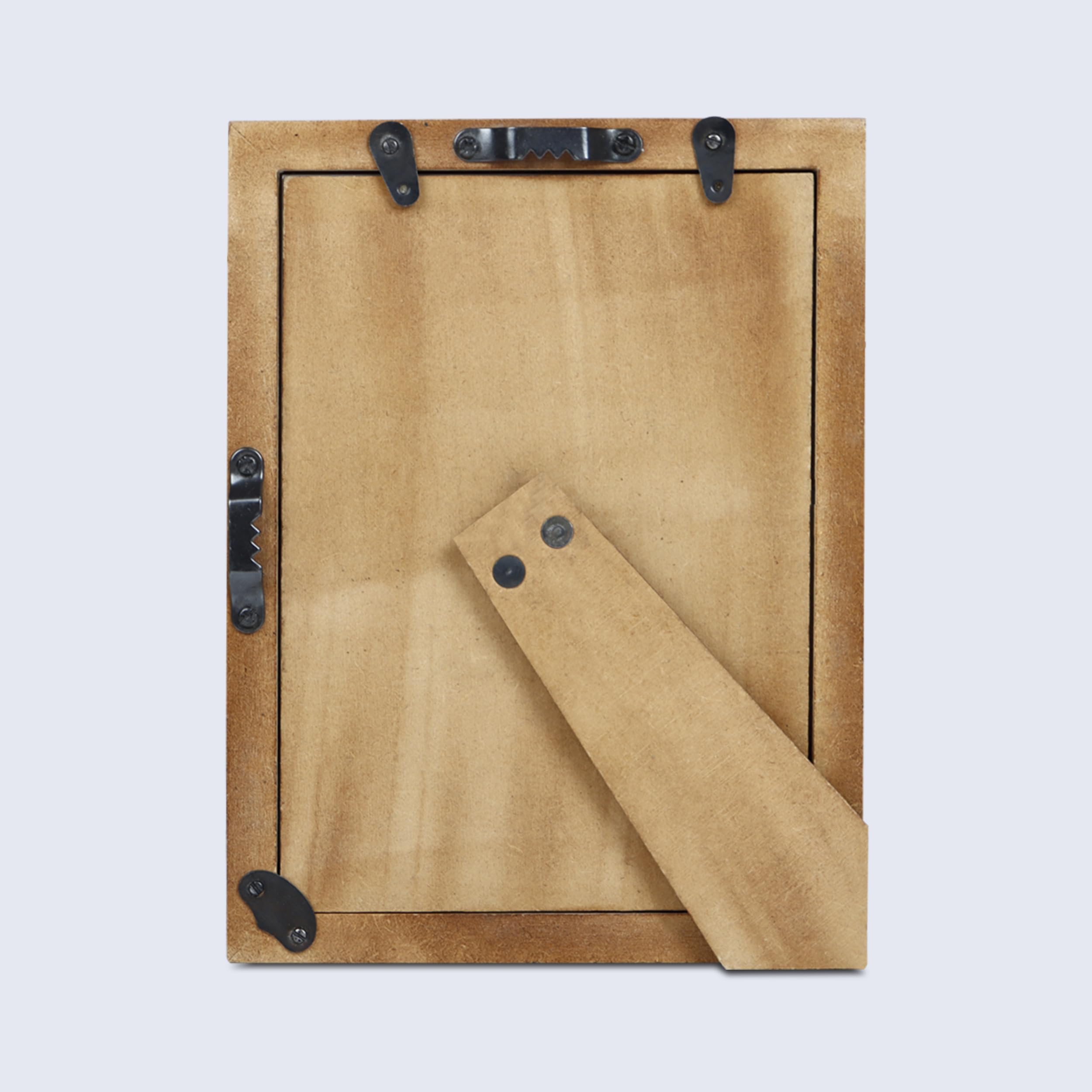 Handicrafts Home 5x7 Picture Frames Pack of 2 - Classic Collection Handcrafted Photo Frames, Perfect for Wall & Tabletop Display